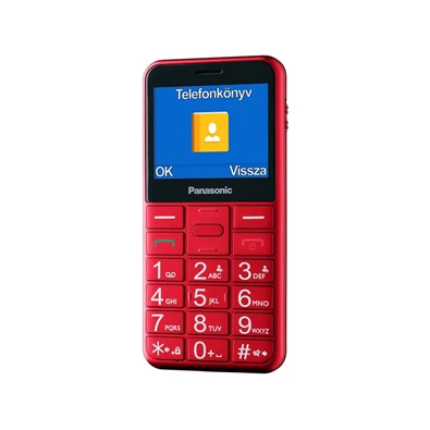 Panasonic KX-TU155EXRN 2,4" piros mobiltelefon