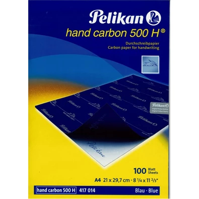 Pelikan kézi 500H 100db kék indigó