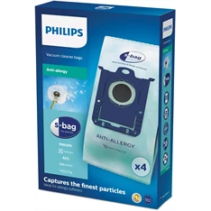 Philips FC8022/04 S-bag Clinic Anti Allergy 4 db szintetikus porzsák