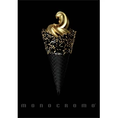 Pigna Monocromo Gold A4 tűzött 50 lapos kockás füzet
