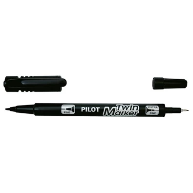 Pilot BeGreen Twin fekete marker