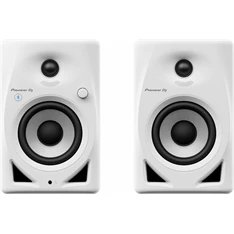 Pioneer DJ DM-40D-BT-W  Bluetooth fehér 4"-es monitor hangfalpár