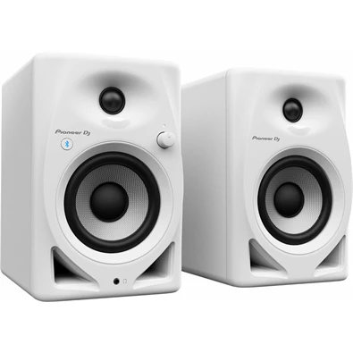 Pioneer DJ DM-40D-BT-W  Bluetooth fehér 4"-es monitor hangfalpár