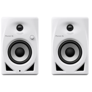 Pioneer DJ DM-40D-W fehér 4"-es monitor hangfalpár