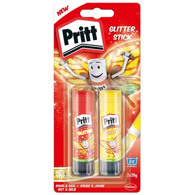 Pritt 2x20g glitteres ragasztóstift