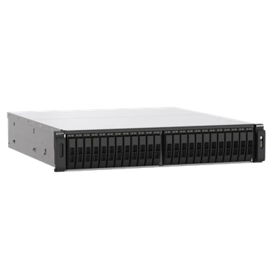 QNAP TS-h2490FU-7302P-256G 24xSSD 2U rackbe szerelhető ZFS NAS