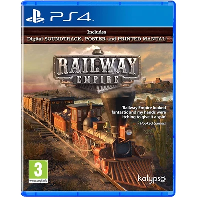 Railway Empire PS4 játékszoftver