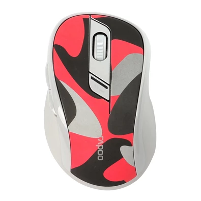 Rapoo 00184339 "M500" Bluetooth vezeték nélküli piros Camouflage egér