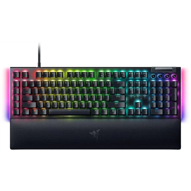 Razer BlackWidow V4 US fekete (yellow switch) gamer billentyűzet