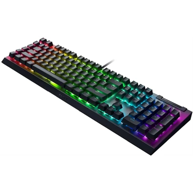 Razer BlackWidow V4 X US fekete (green switch) gamer billentyűzet