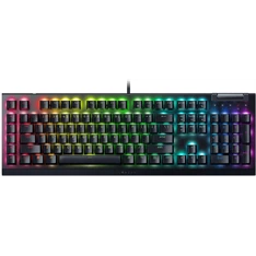 Razer BlackWidow V4 X US fekete (green switch) gamer billentyűzet