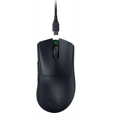 Razer DeathAdder V3 Pro fekete vezeték nélküli gamer egér