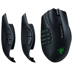 Razer Naga V2 Pro optikai USB  Bluetooth fekete vezeték nélküli gamer egér