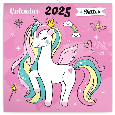 Realsystem 2025 Happy Unicorns 6097 falinaptár