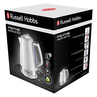 Russell Hobbs 28080-70/RH Structure 1,7L-es fehér vízforraló