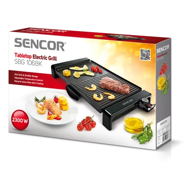 Sencor SBG 106BK fekete kontaktgrill