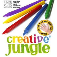 Creative Jungle henger 12db-os vegyes színű zsírkréta
