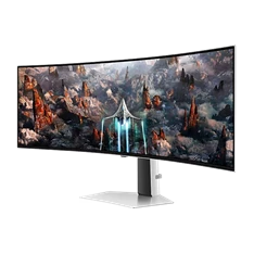 Samsung 49" G93SC 5120x1440 240Hz HDMI/MicroHDMI/DP/USB ívelt gamer OLED monitor