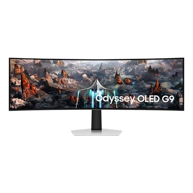 Samsung 49" G93SC 5120x1440 240Hz HDMI/MicroHDMI/DP/USB ívelt gamer OLED monitor