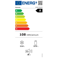 Samsung RB38C7B6AS9/EF alulfagyasztós hűtőszekrény