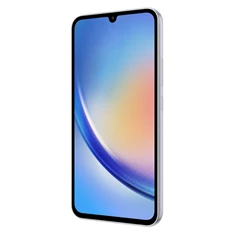 Samsung Galaxy A34 6/128GB DualSIM (SM-A346B) kártyafüggetlen okostelefon - király ezüst (Android)