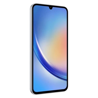 Samsung Galaxy A34 6/128GB DualSIM (SM-A346B) kártyafüggetlen okostelefon - király ezüst (Android)