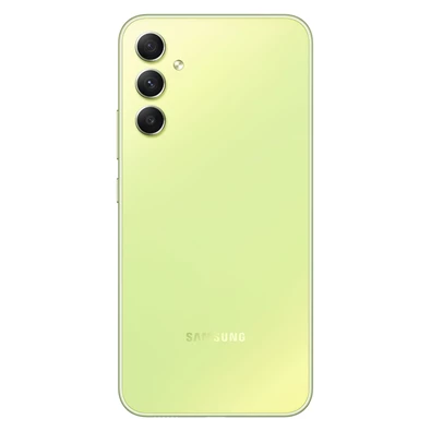 Samsung Galaxy A34 8/256GB DualSIM (SM-A346B) kártyafüggetlen okostelefon - király lime (Android)