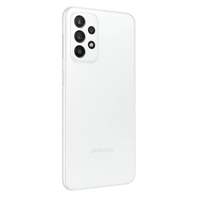Samsung Galaxy A23 4/128GB DualSIM (SM-A236BZWVEUE) kártyafüggetlen okostelefon - fehér (Android)