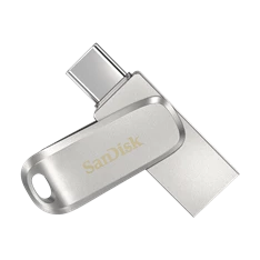 Sandisk 256GB USB3.1/Type-C Dual Drive Luxe Ezüst (186465) Flash Drive