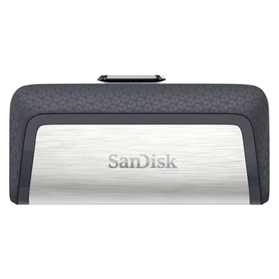 Sandisk 256GB USB3.0/Type-C Dual Drive Fekete-Ezüst (139778) Flash Drive