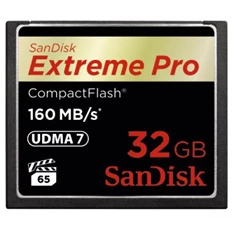 Sandisk 00123843 32GB Compact Flash Extreme Pro memória kártya