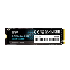 Silicon Power Ace A60 M.2 2280 NVMe Gen3x4 512GB fekete SSD