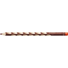 Stabilo Easy jobbkezes barna színes ceruza