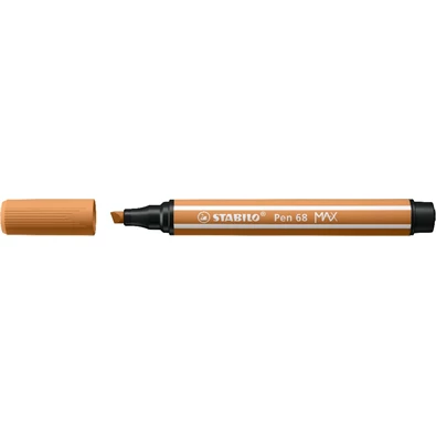 Stabilo Pen 68 MAX vágott hegyű sötét okker prémium rostirón