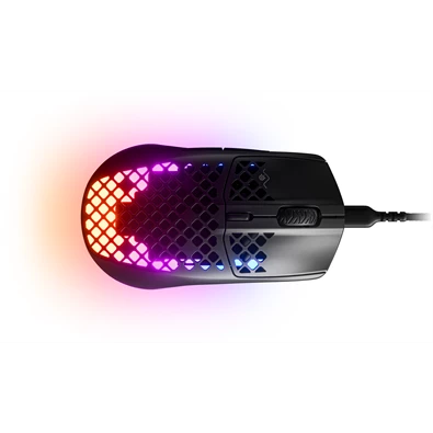 SteelSeries Aerox 3 (2022) Onyx fekete optikai gamer egér