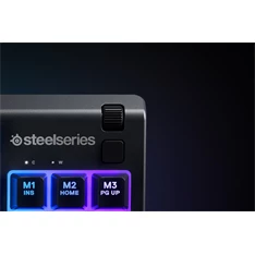 SteelSeries Apex 3 TKL UK fekete gamer billentyűzet