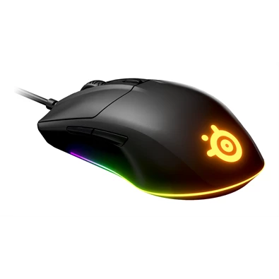 SteelSeries Rival 3 fekete optikai gamer egér