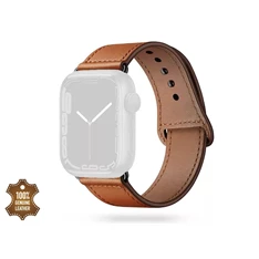 Tech-Protect TP928103 Apple Watch 38/40/41mm barna valódi bőr szíj