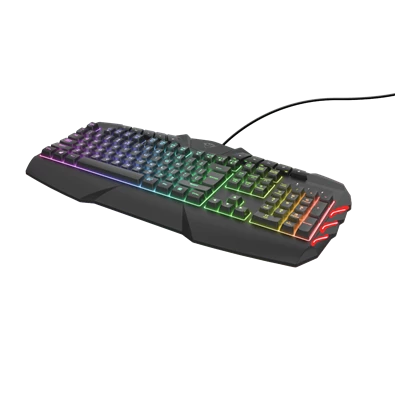 Trust GXT 881 Odyss félmechanikus RGB HU gamer billentyűzet