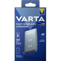 Varta 57912101111 ezüst vezeték nélküli gyorstöltő