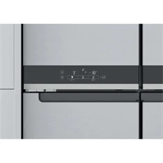 Whirlpool WQ9 U2L Total NoFrost inox Side-By-Side hűtőszekrény