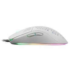 White Shark GALAHAD GM-5007W 6400 dpi fehér gamer egér