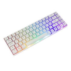 White Shark GK-2201W-HU RONIN-W fehér gamer billentyűzet