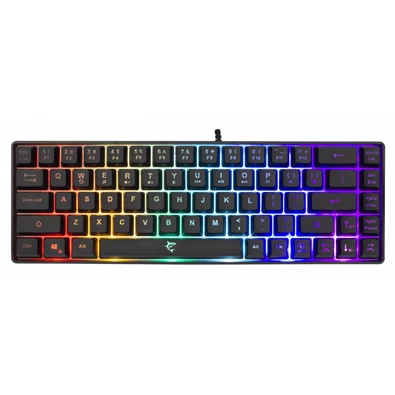 White Shark GK-2201B-HU RONIN-B fekete gamer billentyűzet