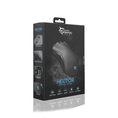 White Shark HECTOR GM-5008 6400dpi fekete gamer egér