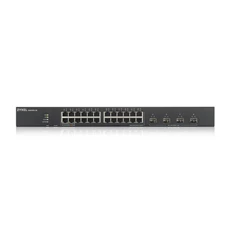 ZyXEL XGS1930-28 24port GbE LAN 4port 10GbE SFP+ L2+ menedzselhető switch